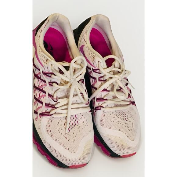 Nike Air Max 2015 Running Shoes White and Purple 698903-160 Women's Size 9 - Picture 2 of 8